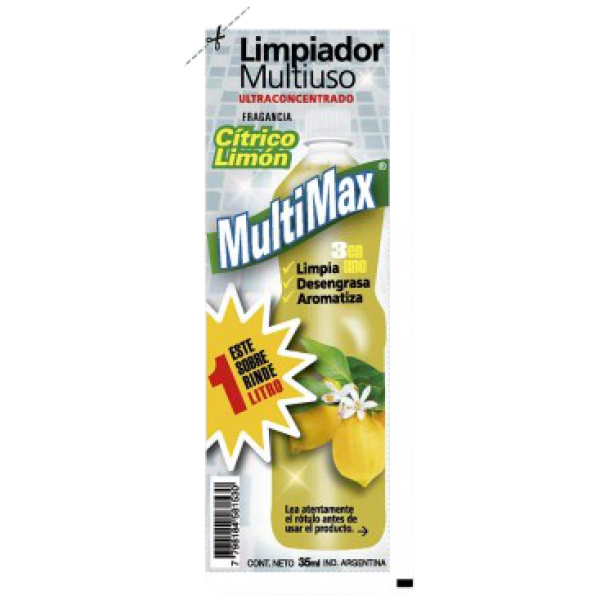 Multimax 1 Litro Limon