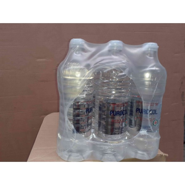 Alcohol purocol 70 1 litro 12 unidades