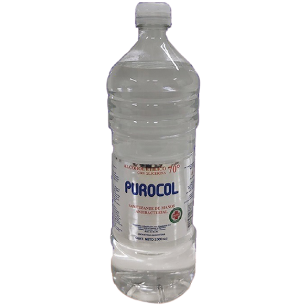 Alcohol Sanitizante Purocol 70% 1 Litro